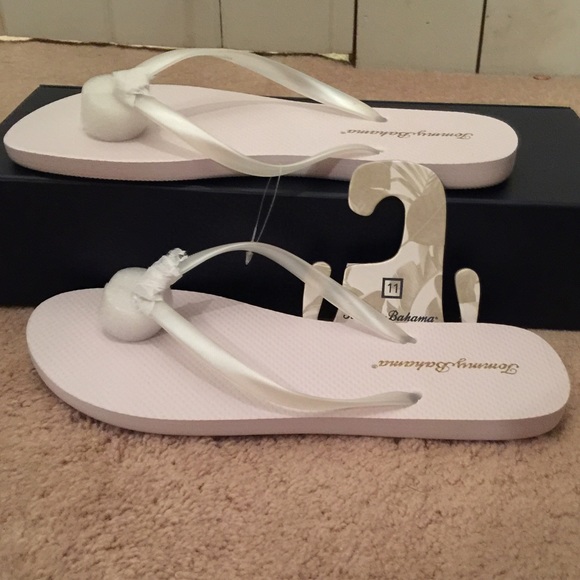 🆕 Tommy Bahama Whykiki Solid Flip Flop - Picture 7 of 8